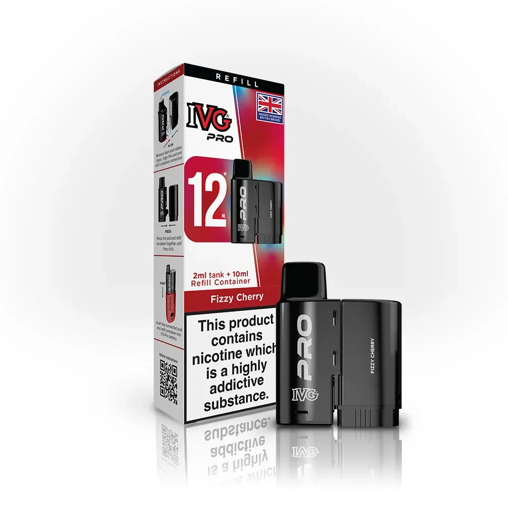 IVG Pro 12 Refill Pod Fizzy Cherry Flavour