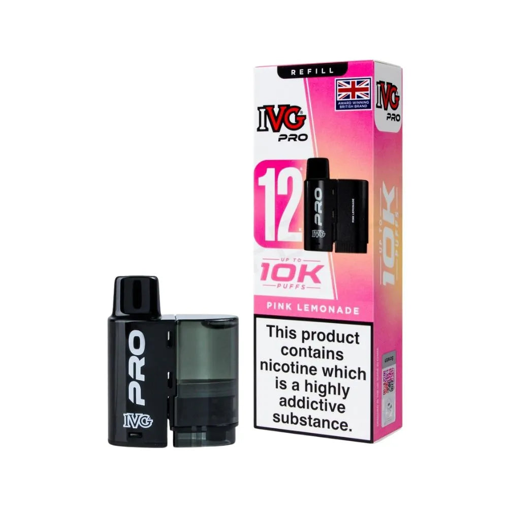 IVG Pro 12 Refill Pod Pink Lemonade Flavour