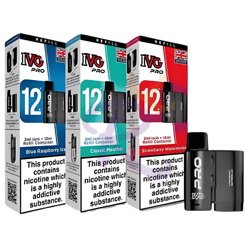 IVG Pro 12 Refill Vape Pods