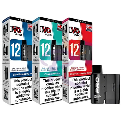 IVG Pro 12 Refill Vape Pods