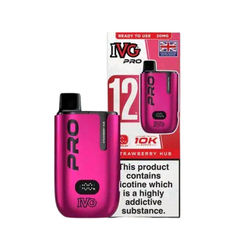 IVG Pro 12 Kit Strawberry Hub Flavour