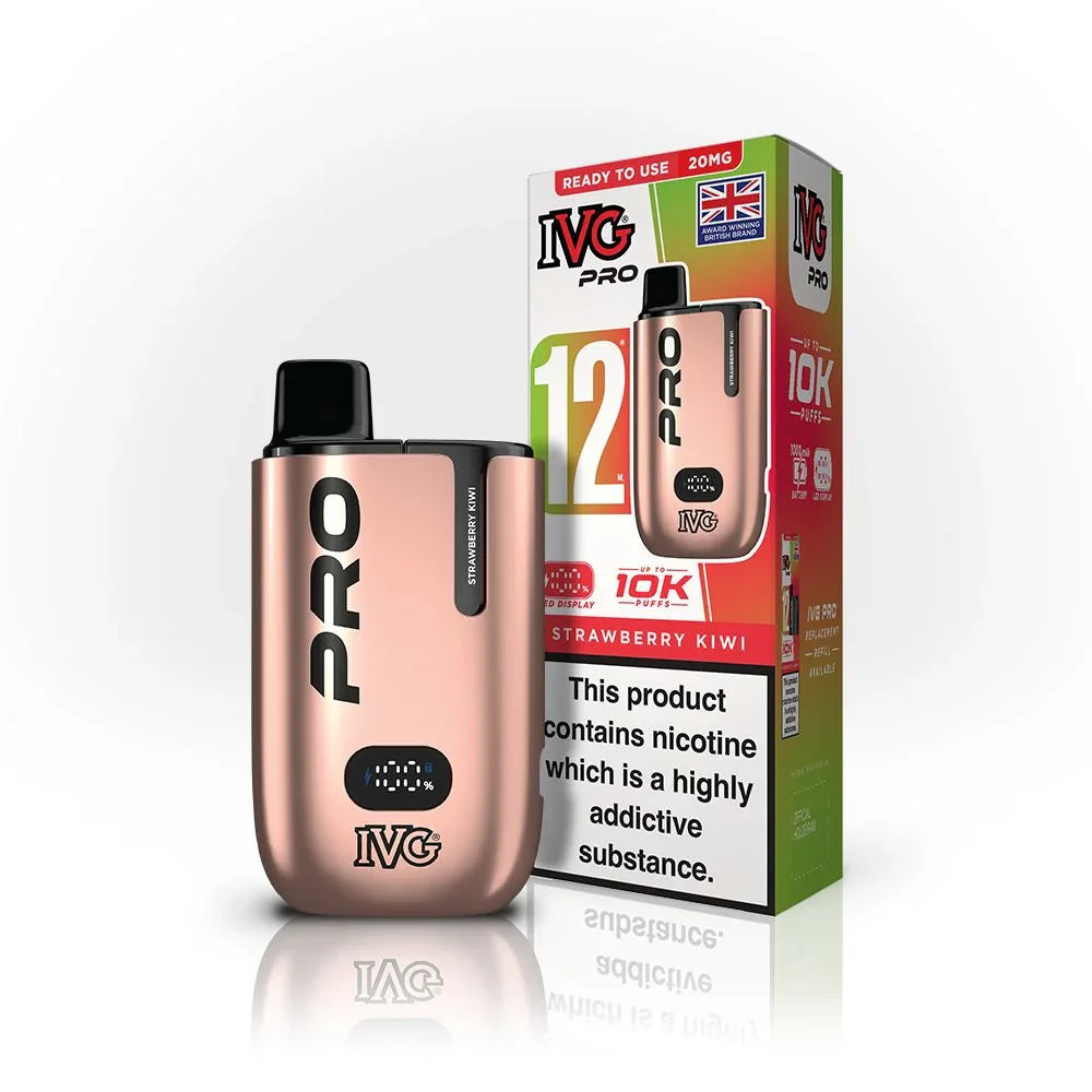 IVG Pro 12 Kit Strawberry Kiwi Flavour