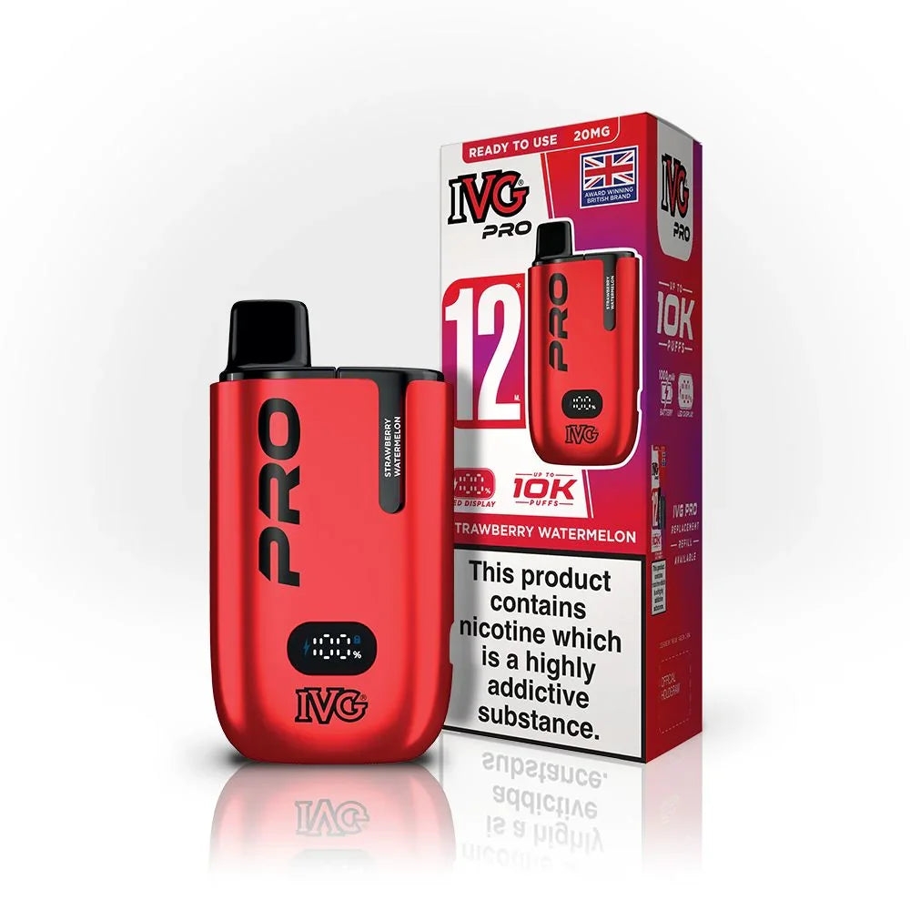 IVG Pro 12 Kit Strawberry Watermelon Flavour