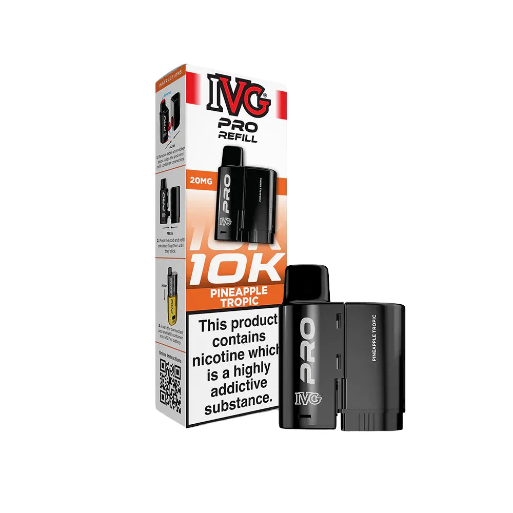 IVG Pro 12 Refill Pod Pineapple Tropic Flavour
