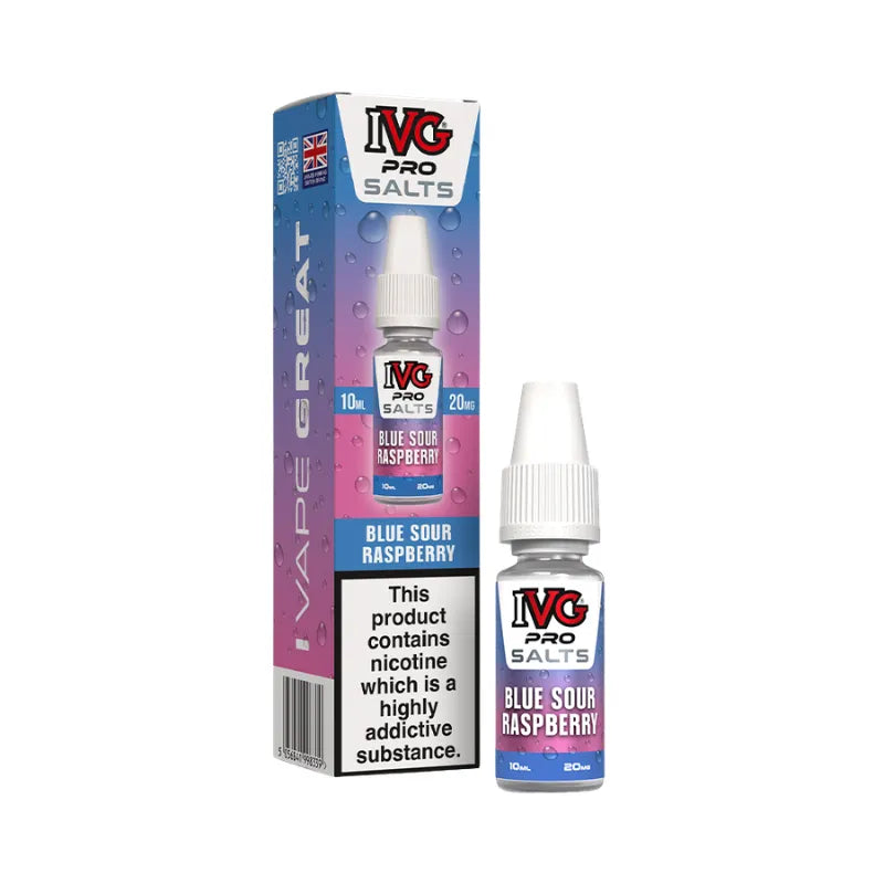 IVG Pro Salt Blue Sour Raspberry 20MG Flavour