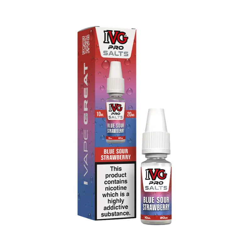 IVG Pro Salt Sour Strawberry 20MG Flavour