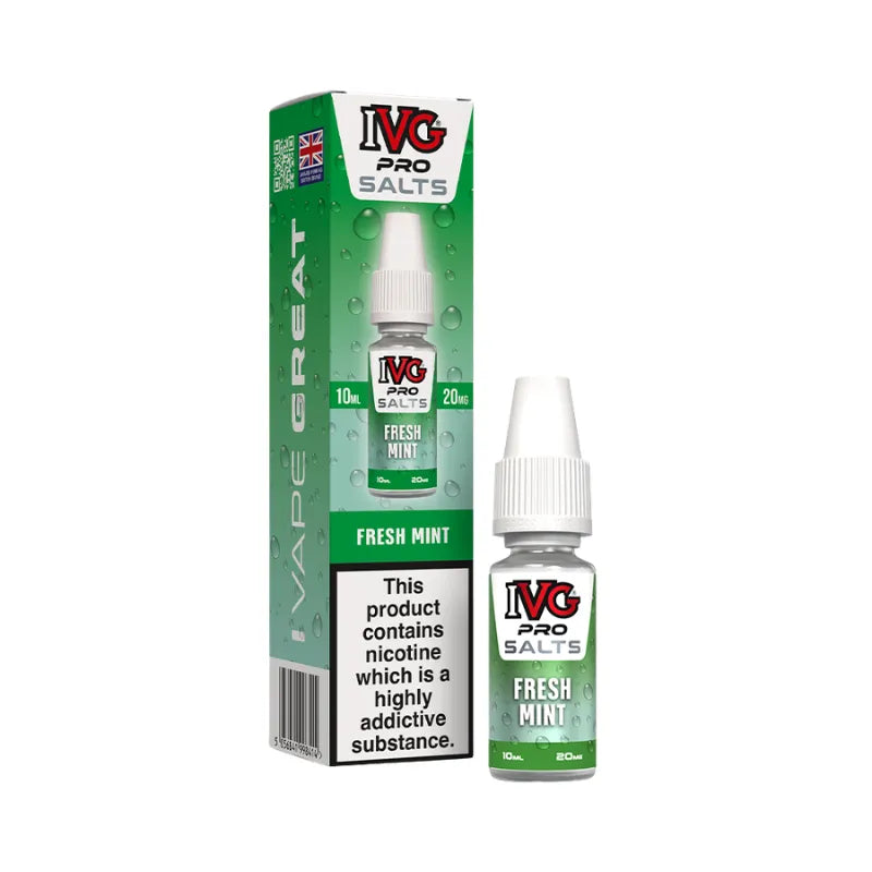 IVG Pro Salt Fresh Mint 20MG Flavour