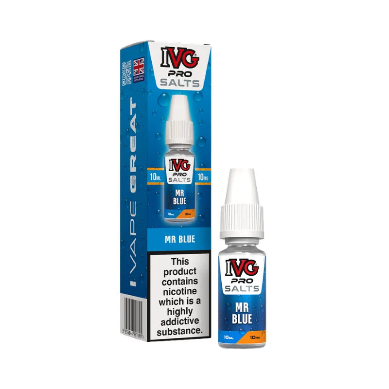 IVG Pro Salt MR Blue 10MG Flavour