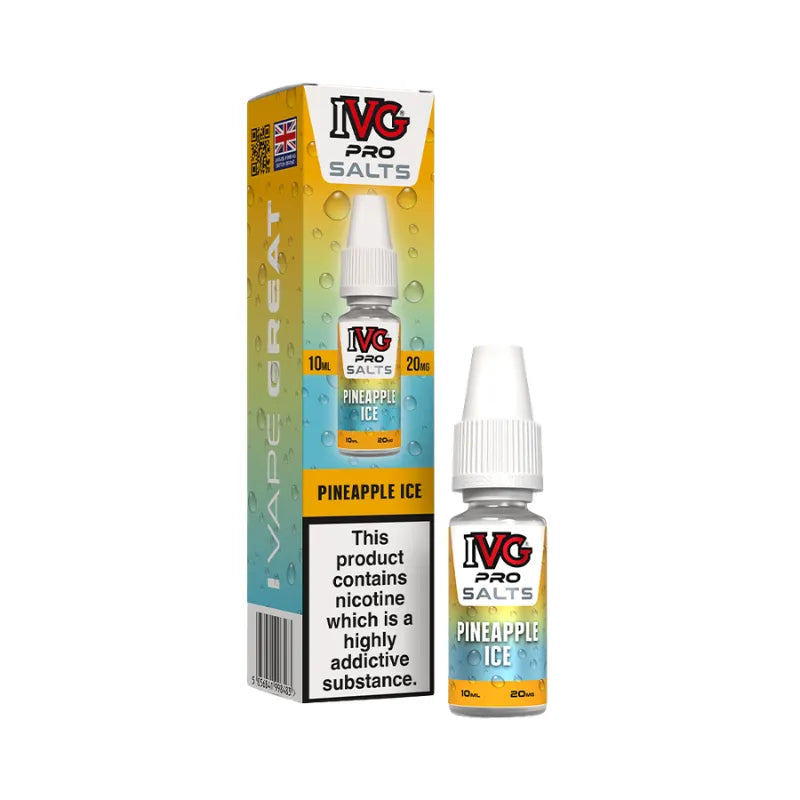 IVG Pro Salt Pineapple Ice 20MG Flavour