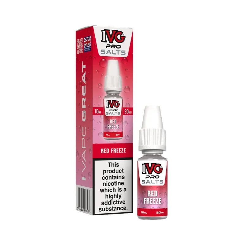 IVG Pro Salt Red Freeze 20MG Flavour