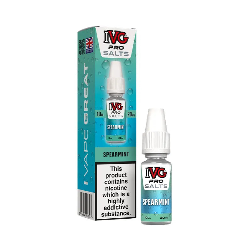 IVG Pro Salt Spearmint 20MG Flavour