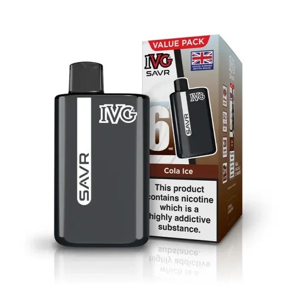 IVG SAVR Vape Kit Cola Ice Flavour