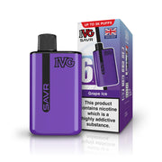 IVG SAVR Vape Kit Grape Ice Flavour