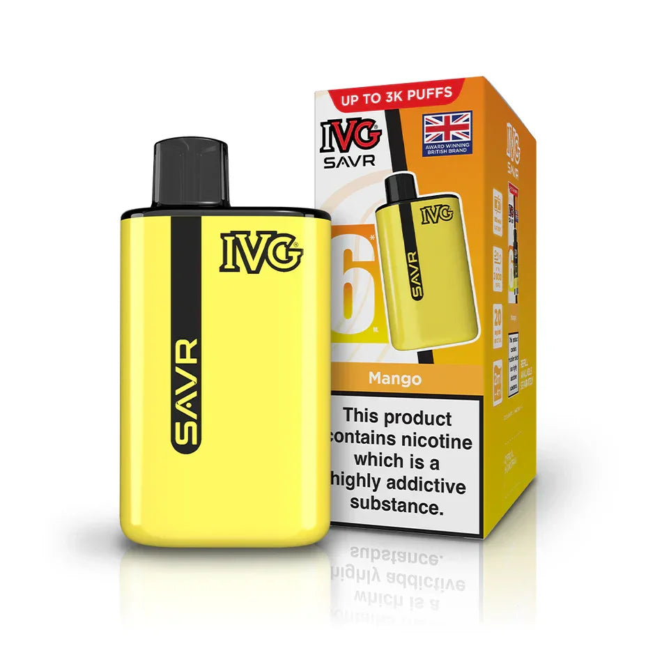IVG SAVR Vape Kit Mango Flavour