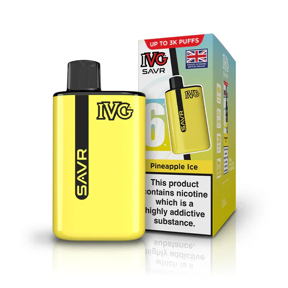 IVG SAVR Vape Kit Pineapple Ice Flavour