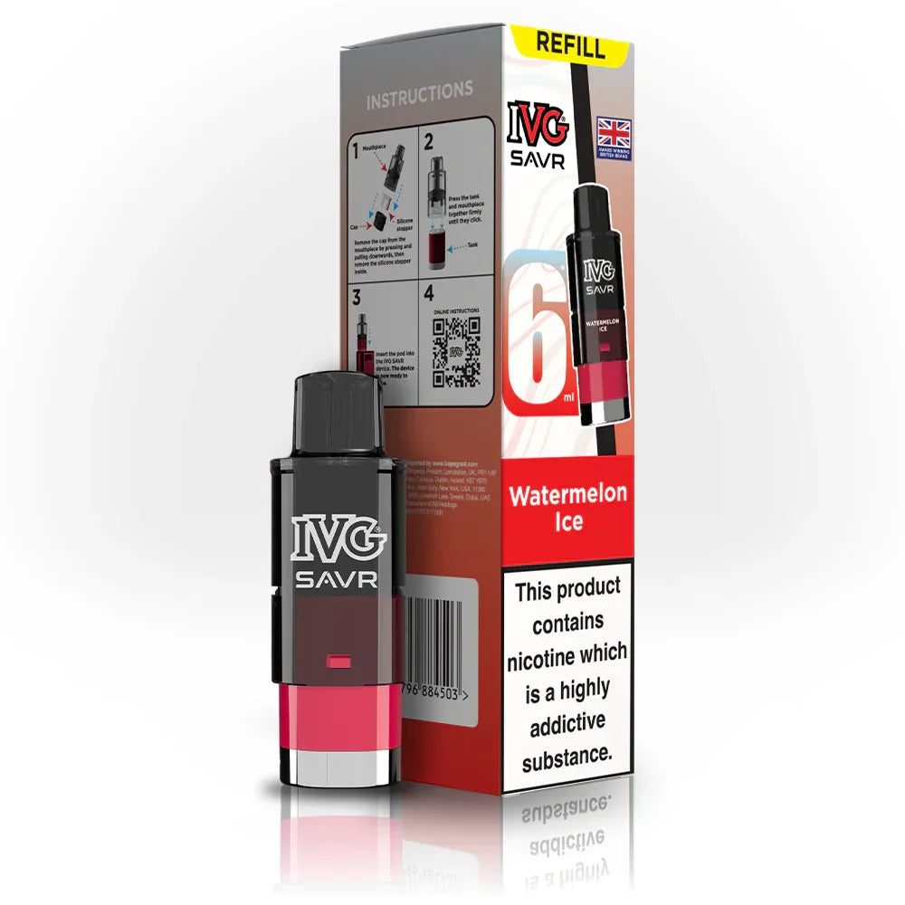 IVG Savr Refill Pods Watermelon Flavour