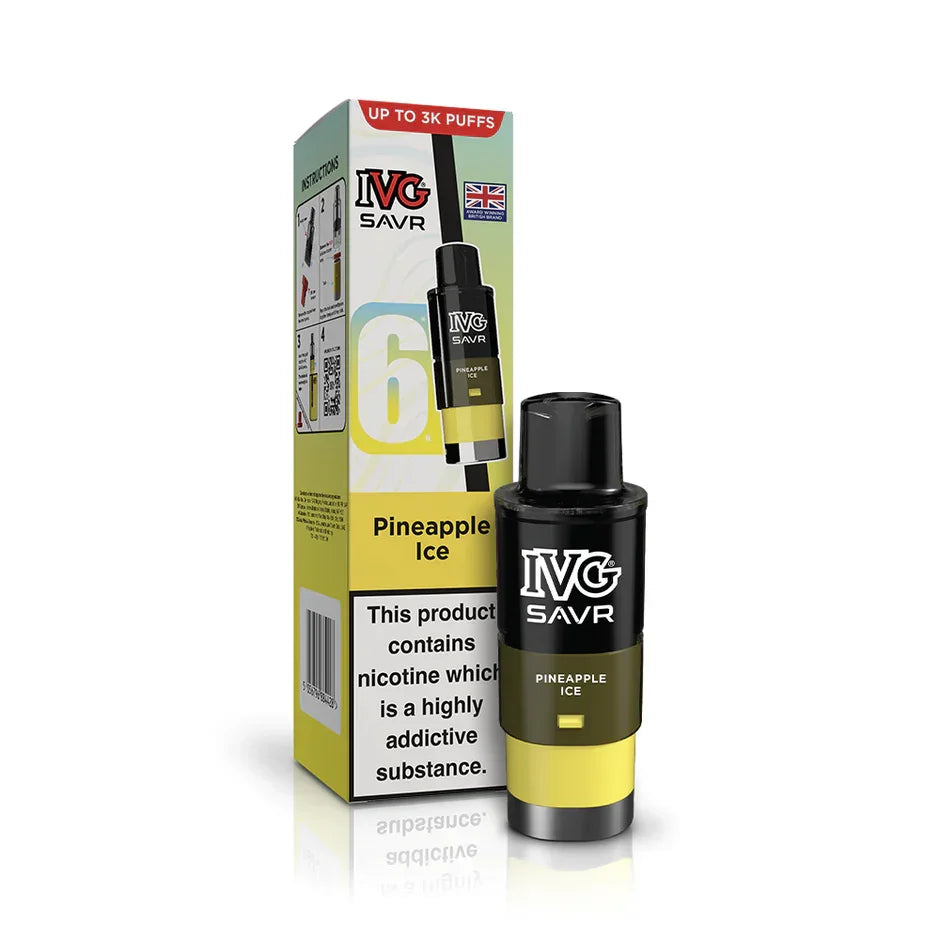 IVG Savr Refill Pods Pineapple Ice Flavour