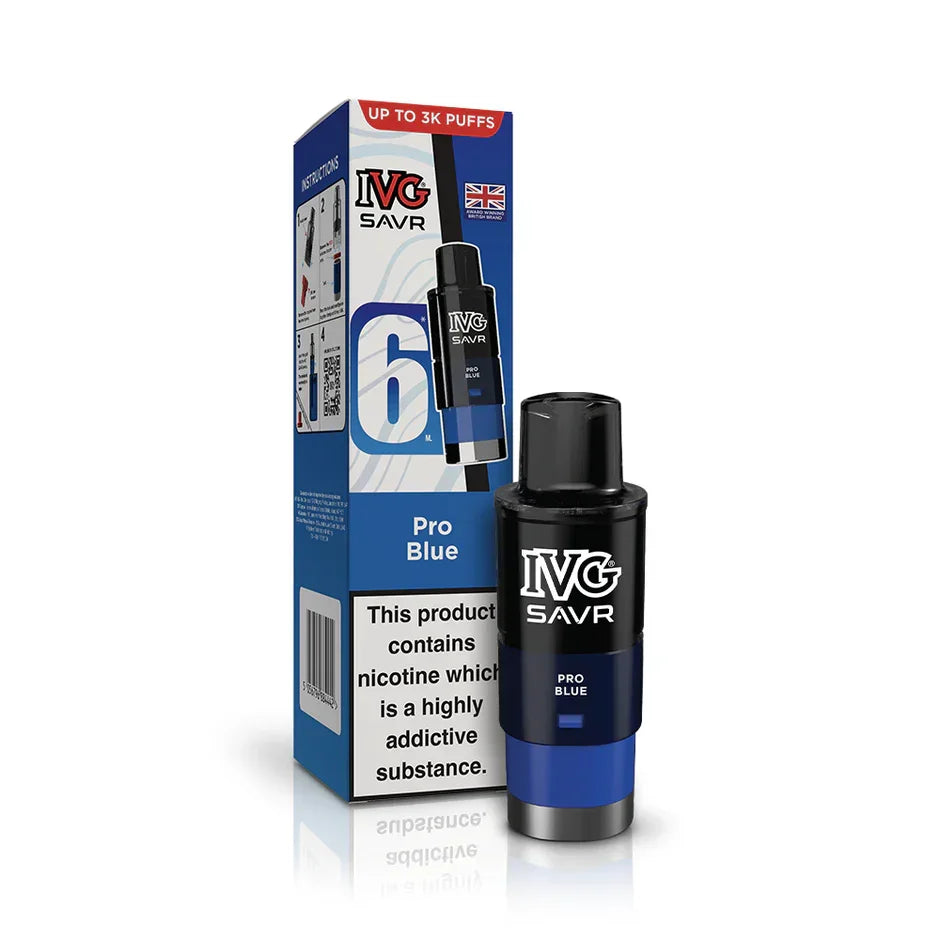 IVG Savr Refill Pods Pro Blue Flavour