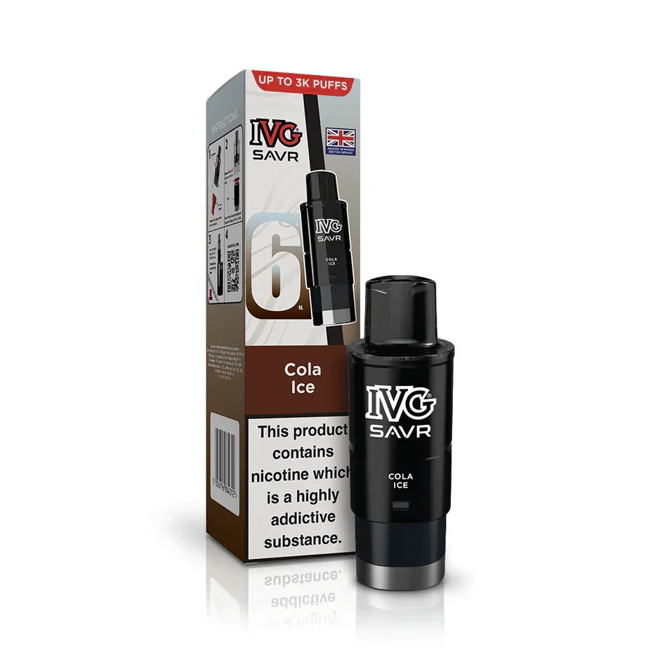 IVG Savr Refill Pods Cola Ice Flavour