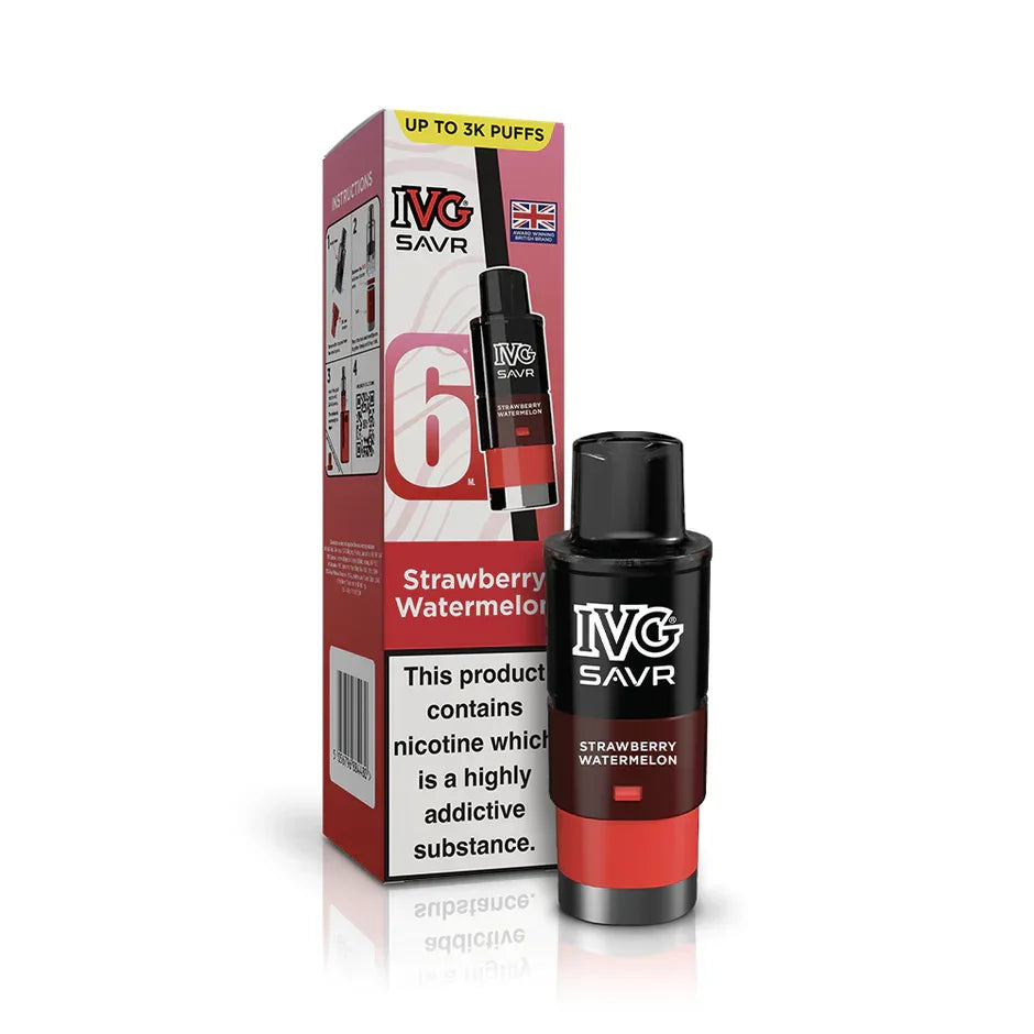 IVG Savr Refill Pods Strawberry Watermelon Flavour