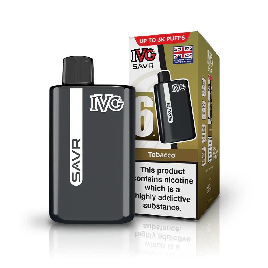 IVG SAVR Vape Kit Tobacco Flavour