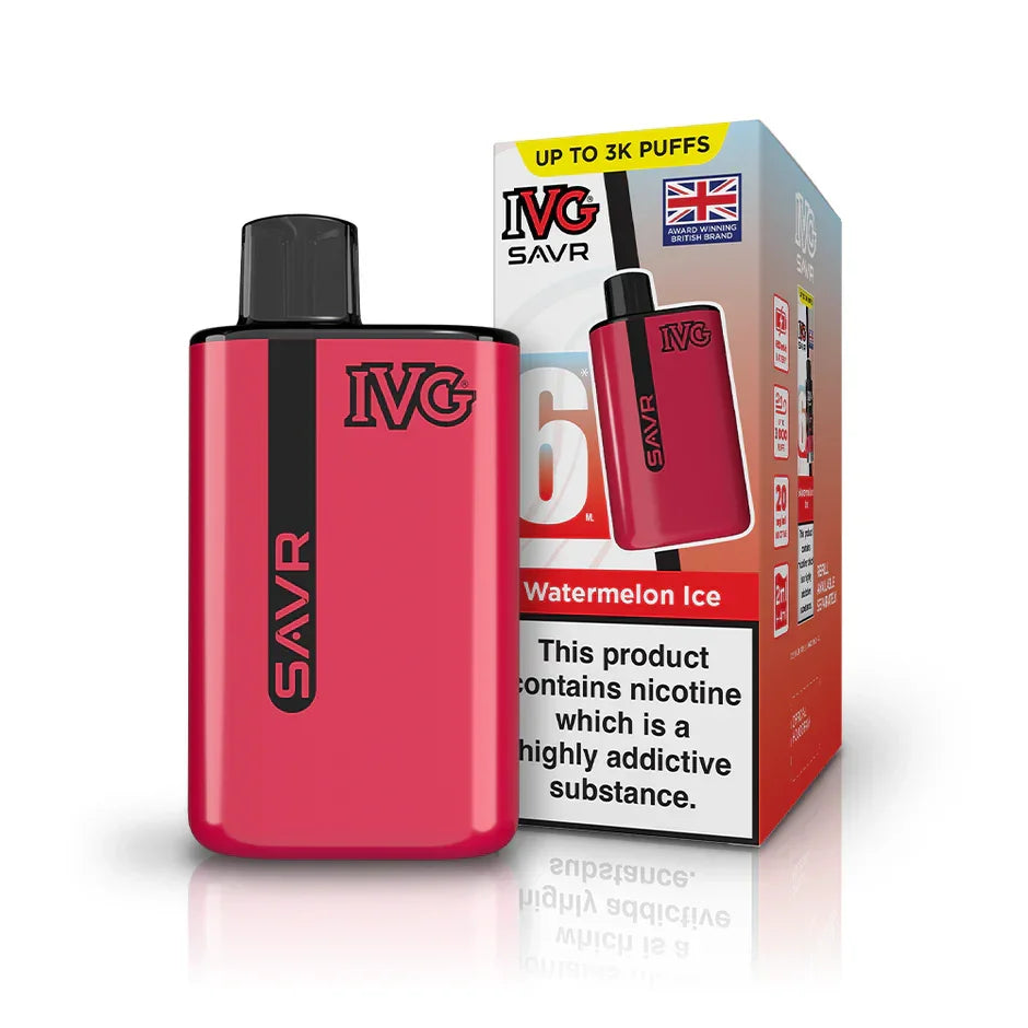 IVG SAVR Vape Kit Watermelon Flavour
