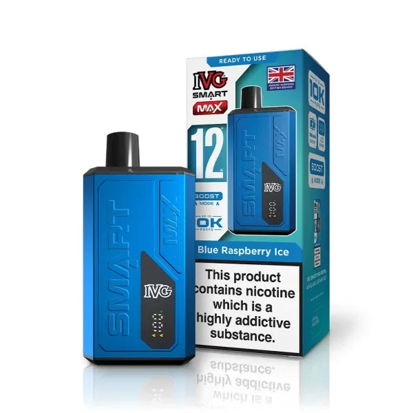 IVG Smart Max Vape Kit Blueberry Raspberry Ice Flavour