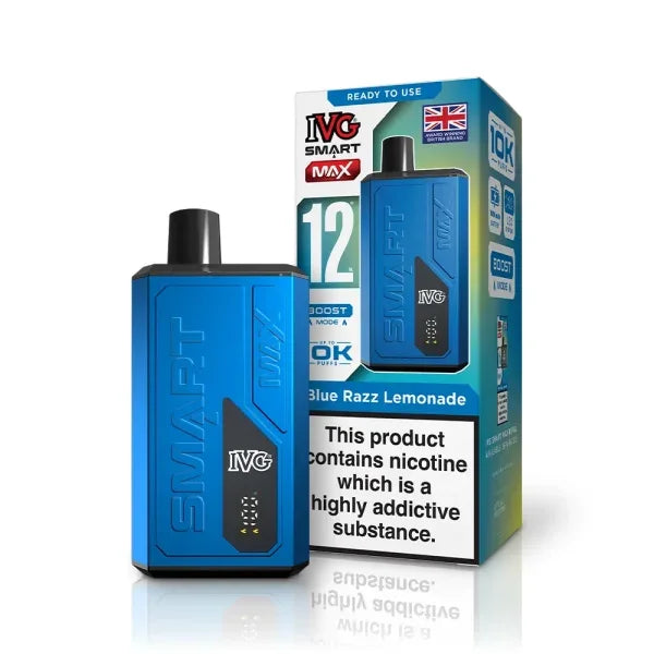 IVG Smart Max Vape Kit Blue Razz Lemonade Flavour