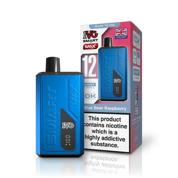 IVG Smart Max Vape Kit Blue Sour Raspberry Flavour