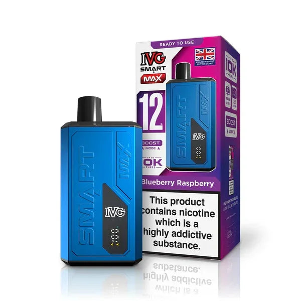 IVG Smart Max Vape Kit Blueberry Raspberry Flavour