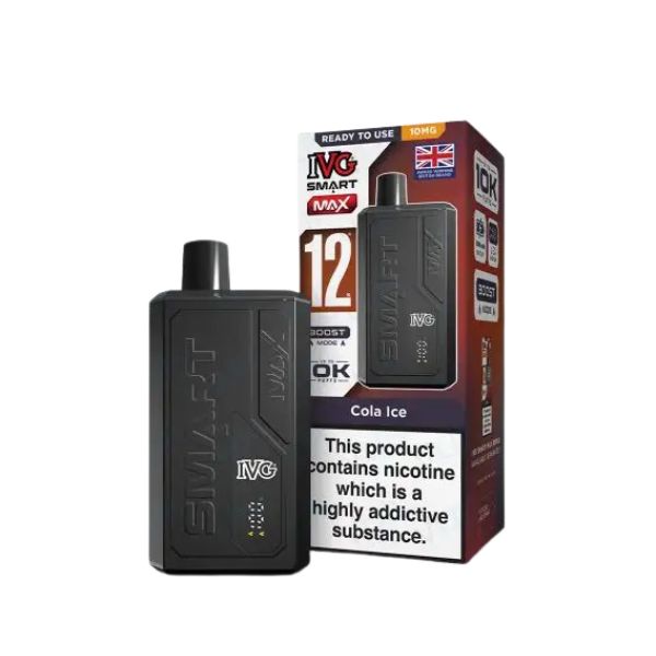 IVG Smart Max Vape Kit Cola Ice Flavour 10mg