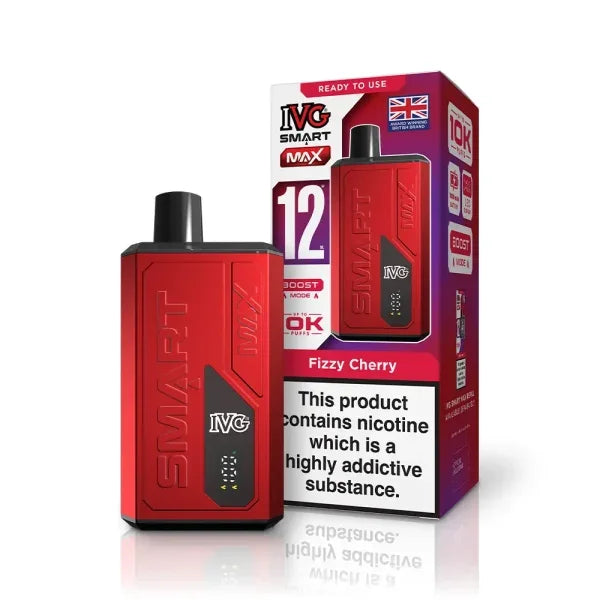 IVG Smart Max Vape Kit Fizzy Cherry Flavour