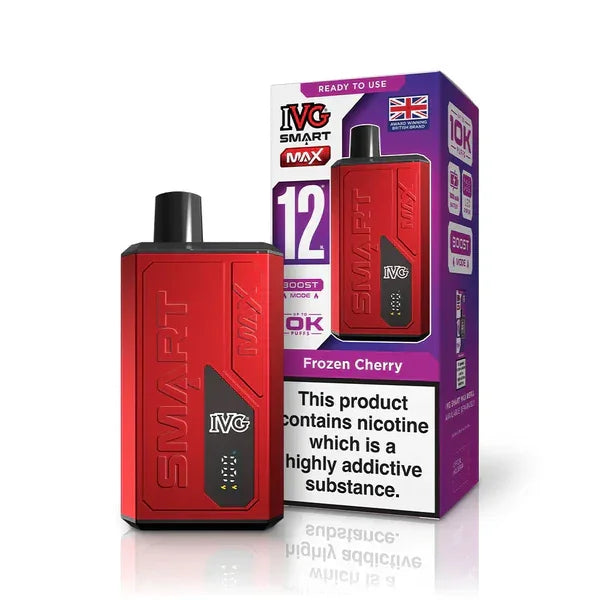 IVG Smart Max Vape Kit Frozen Cherry Flavour