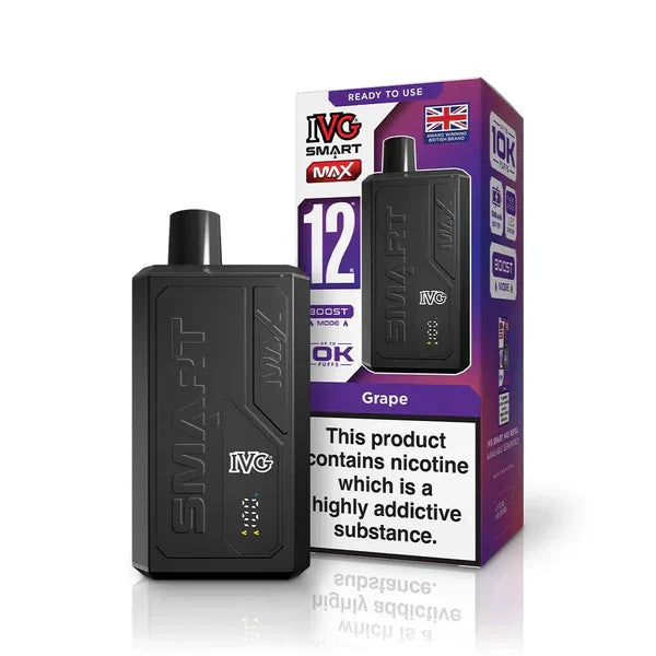 IVG Smart Max Vape Kit Grape Flavour