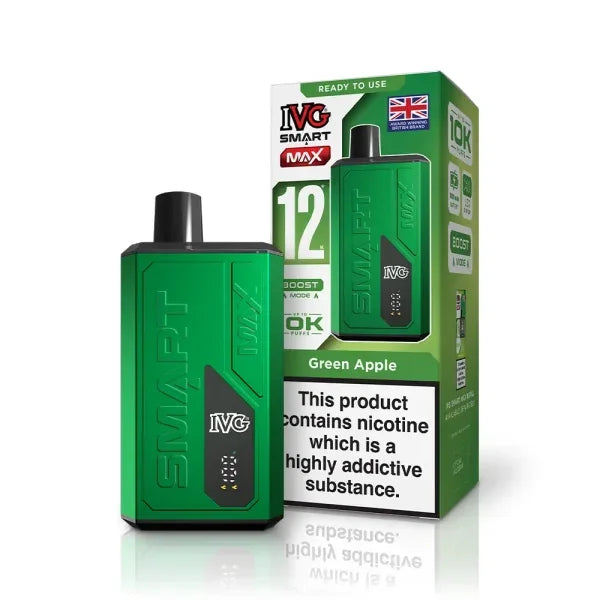 IVG Smart Max Vape Kit Green Apple Flavour