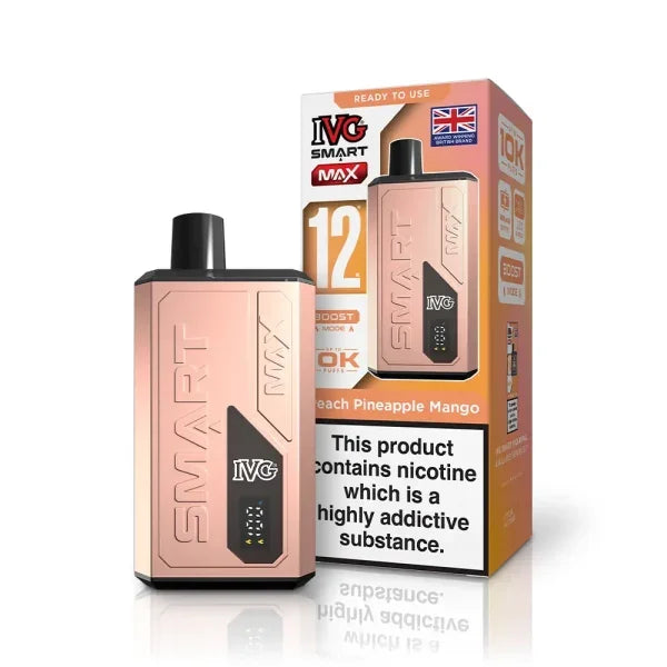 IVG Smart Max Vape Kit Peach Pineapple Mango Flavour