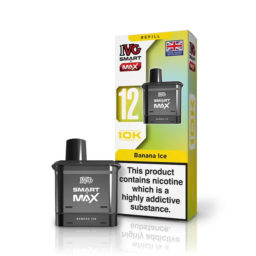 IVG Smart Max Refill Pods Banana Ice Flavour