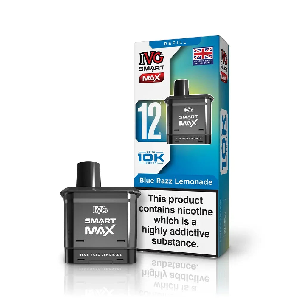 IVG Smart Max Refill Pods Blue Razz Lemonade Flavour