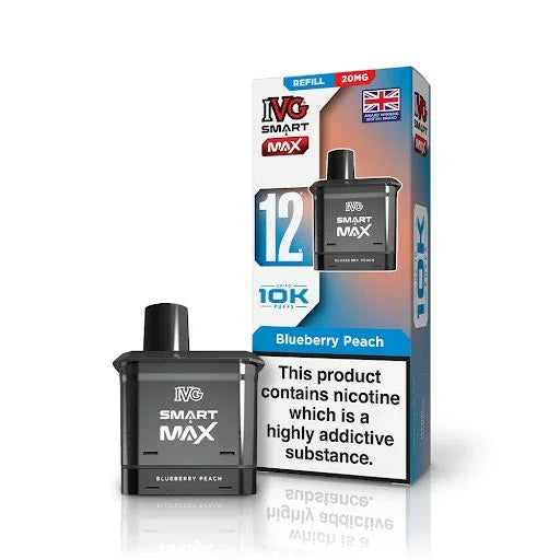 IVG Smart Max Refill Pods Blueberry Peach Flavour 20mg