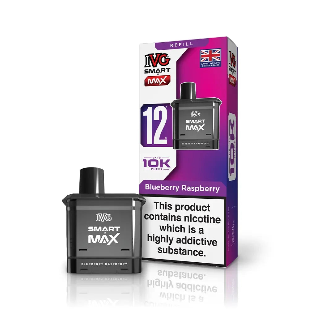 IVG Smart Max Refill Pods Blueberry Raspberry Flavour