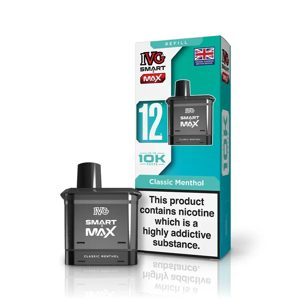 IVG Smart Max Refill Pods Classic Menthol Flavour