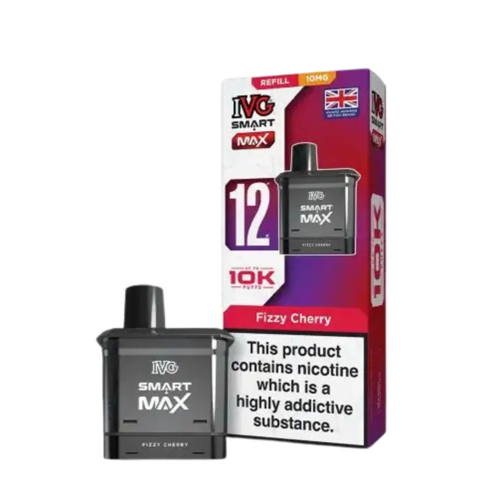 IVG Smart Max Refill Pods Fizzy Cherry Flavour 10mg