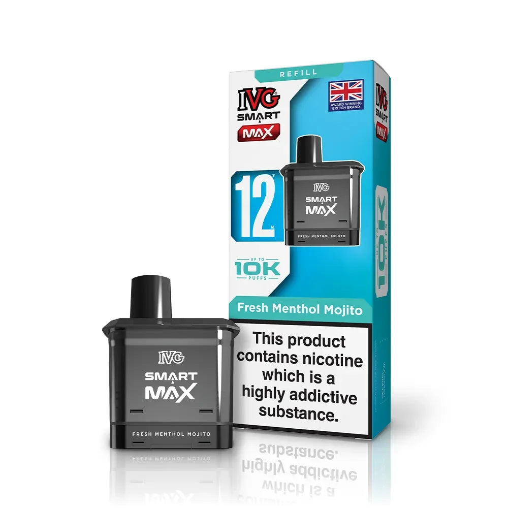 IVG Smart Max Refill Pods Fresh Menthol Mojito Flavour