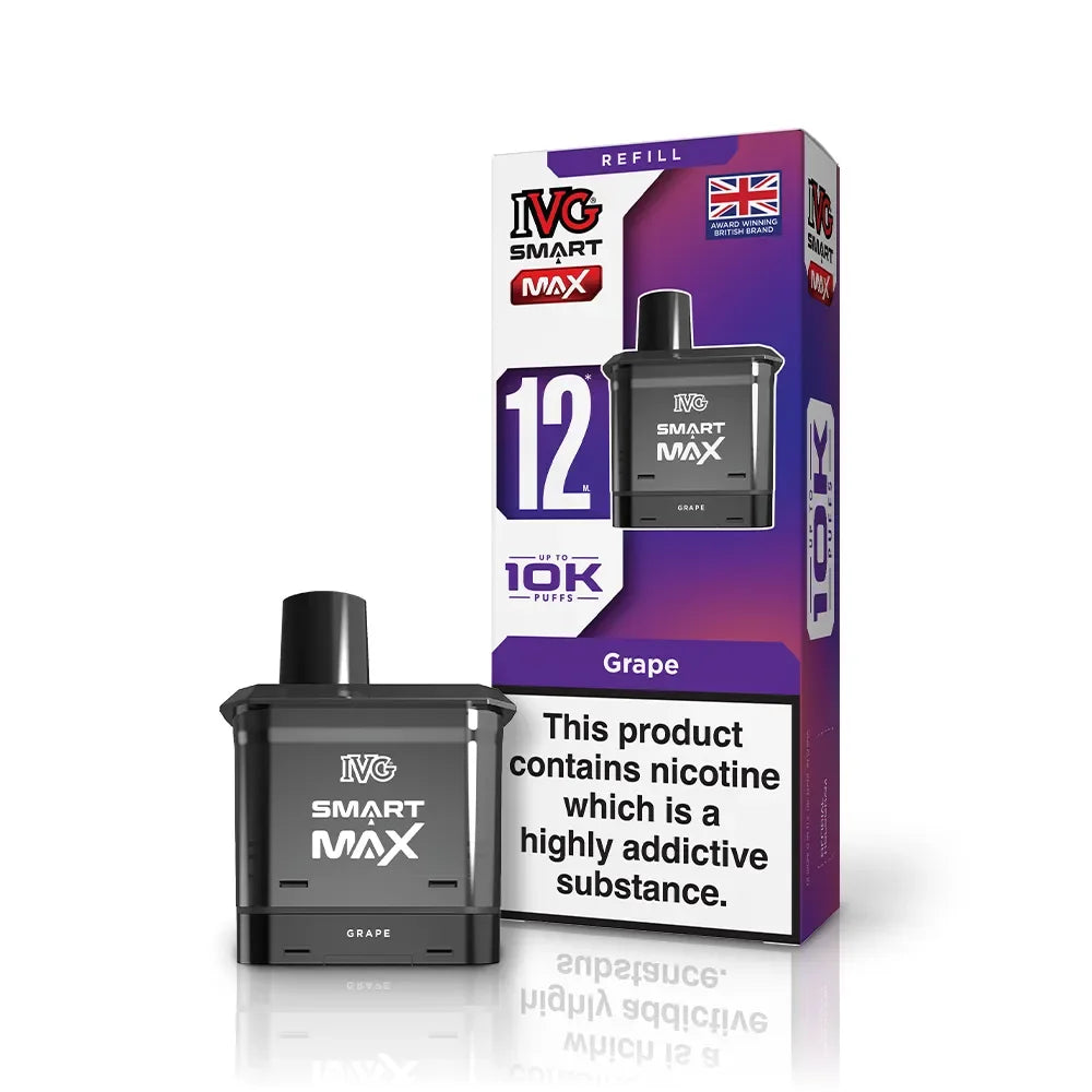 IVG Smart Max Refill Pods Grape Flavour