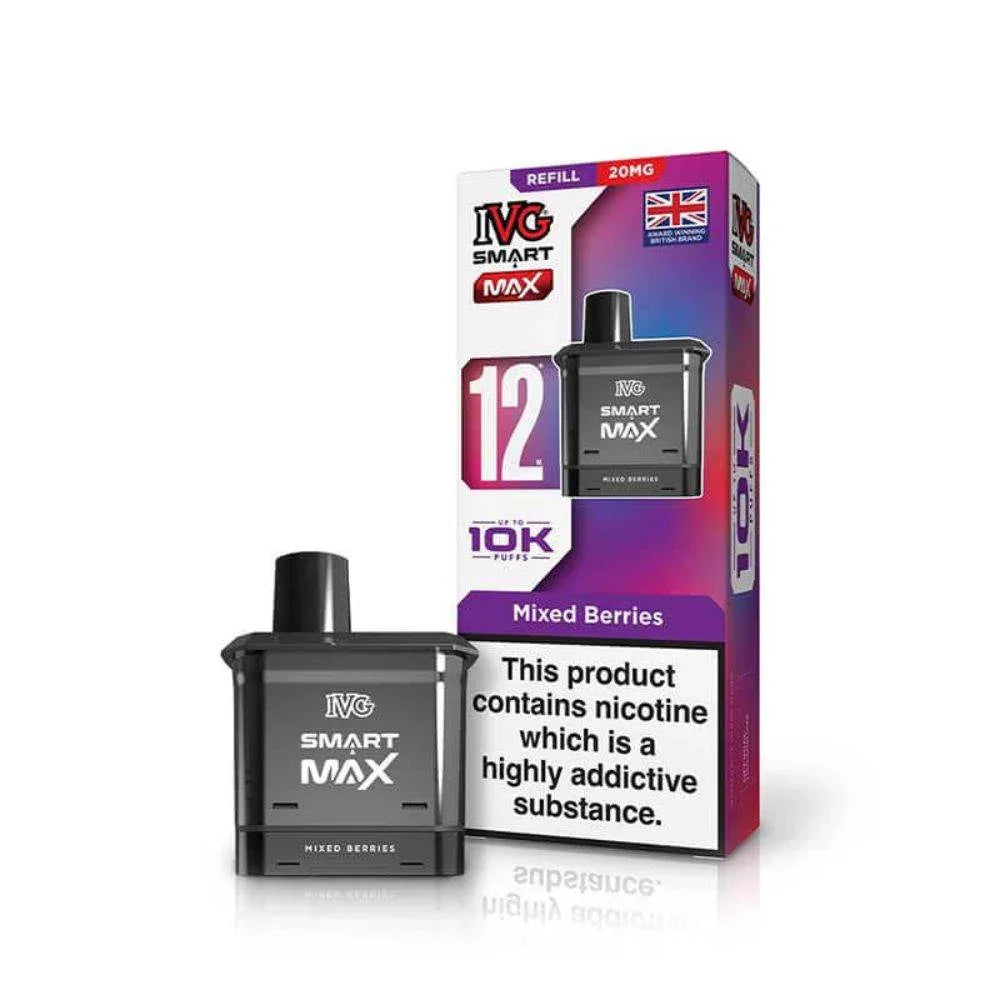 IVG Smart Max Refill Pods Mixxed Barries Flavour 20mg