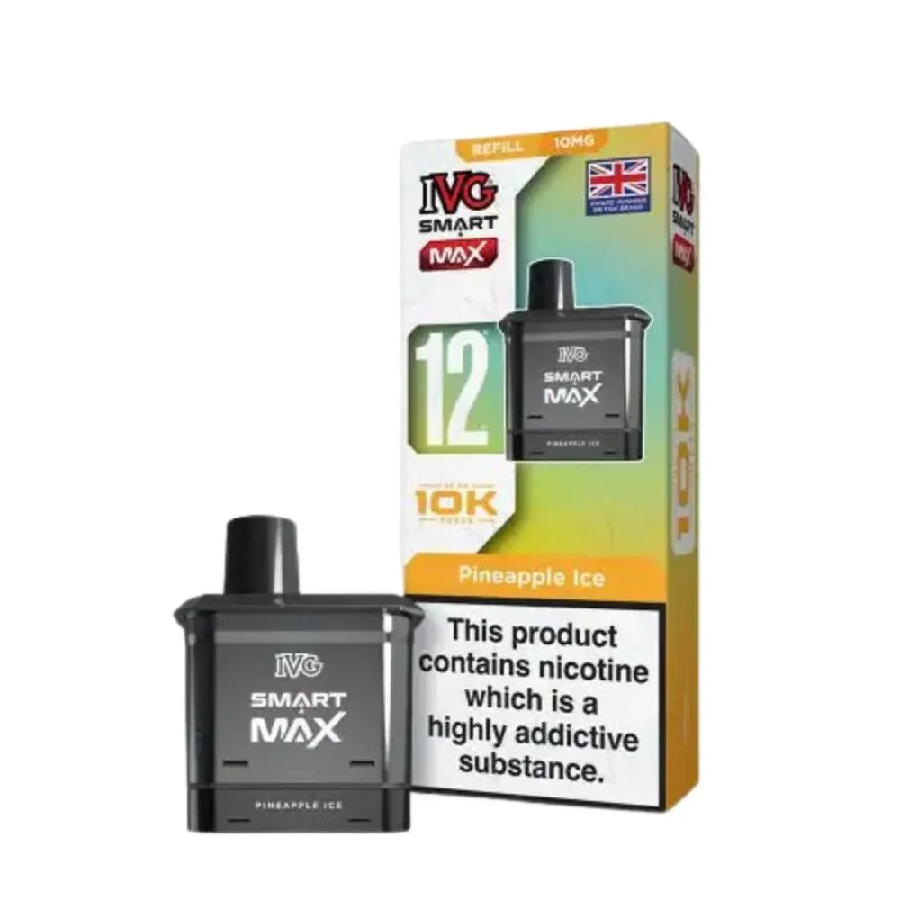 IVG Smart Max Refill Pods Pineapple Ice Flavour 10mg