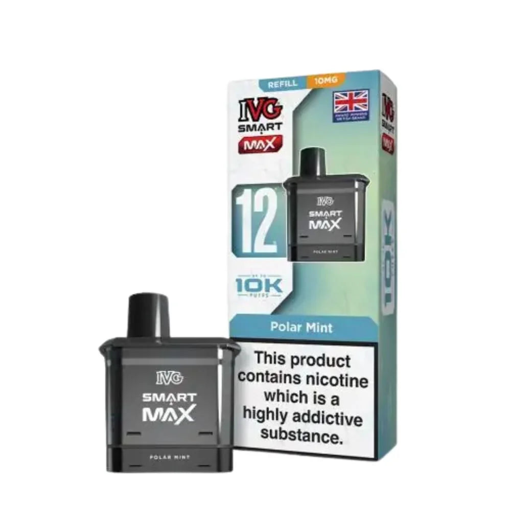 IVG Smart Max Refill Pods Polar Mint Flavour 10mg