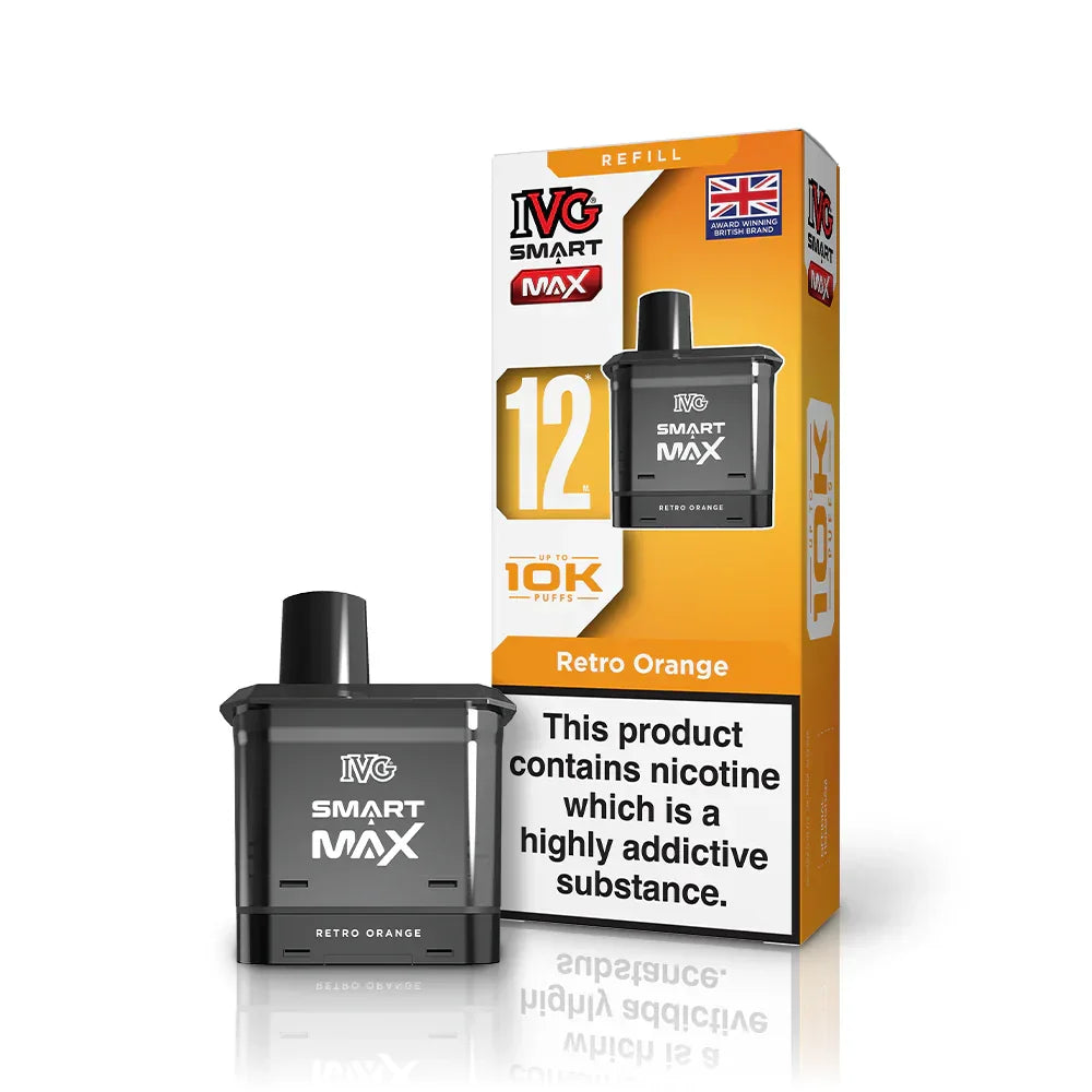 IVG Smart Max Refill Pods Retro Orange 1 Flavour 20mg