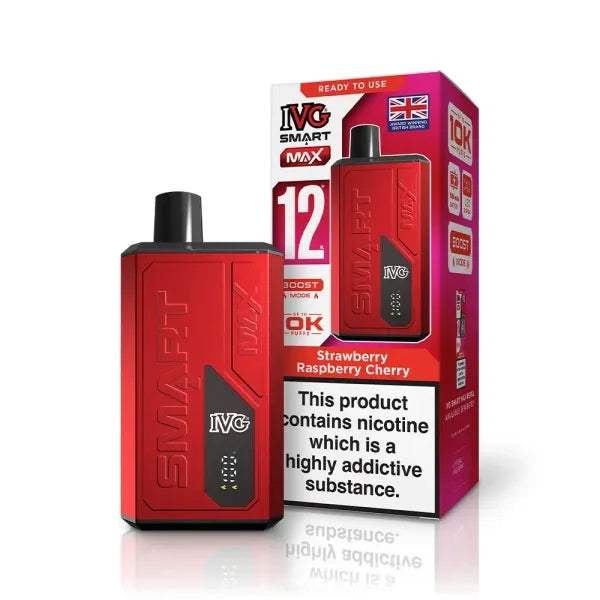 IVG Smart Max Vape Kit Strawberry Raspberry Cherry Flavour