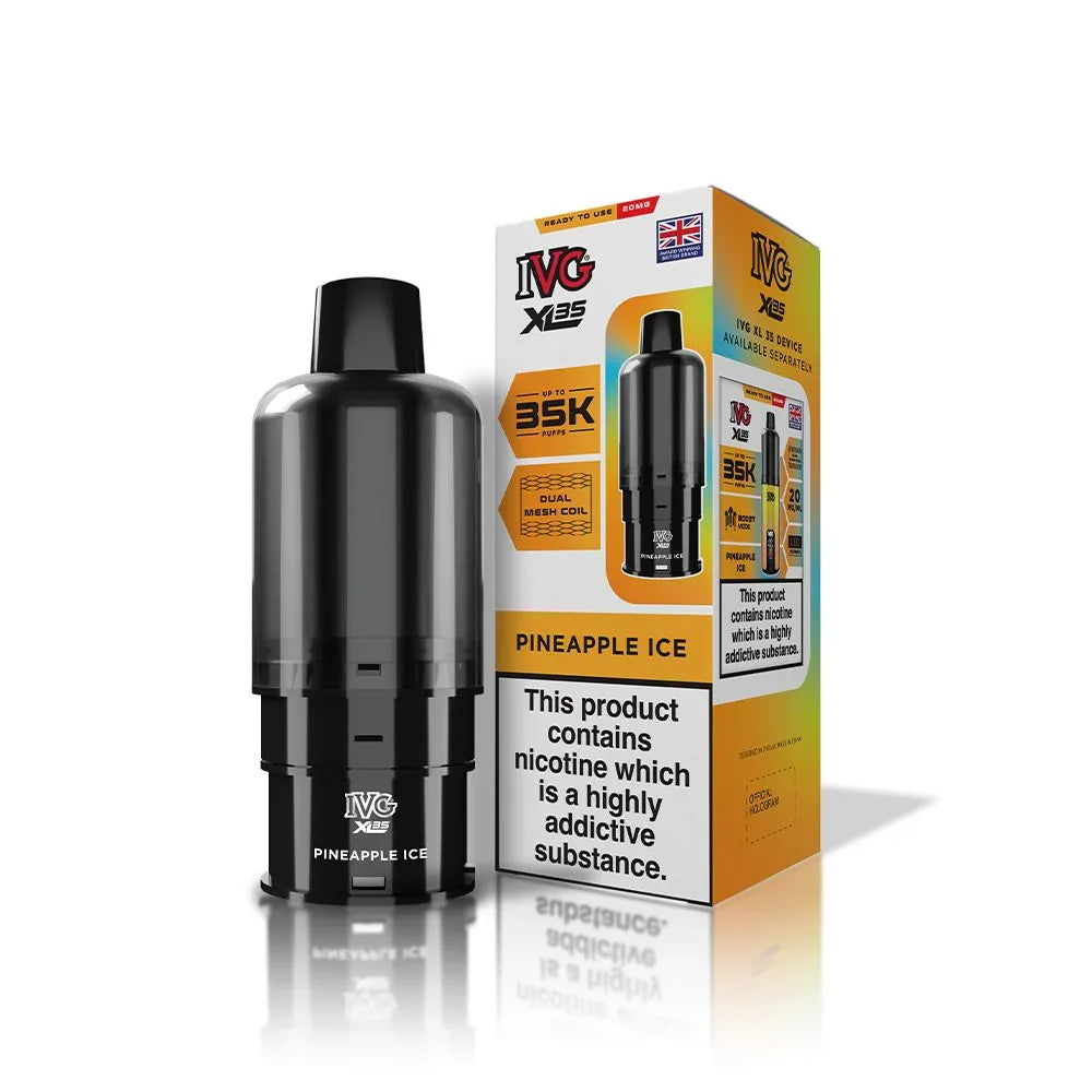 IVG XL 35K Prefilled Pod Pineapple Ice Flavour
